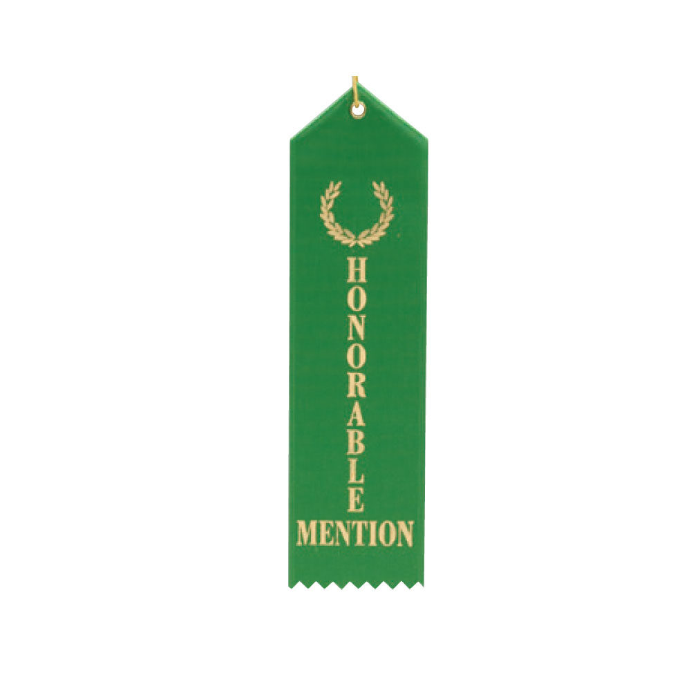 Awards Ribbons H.M As Low As $0.65