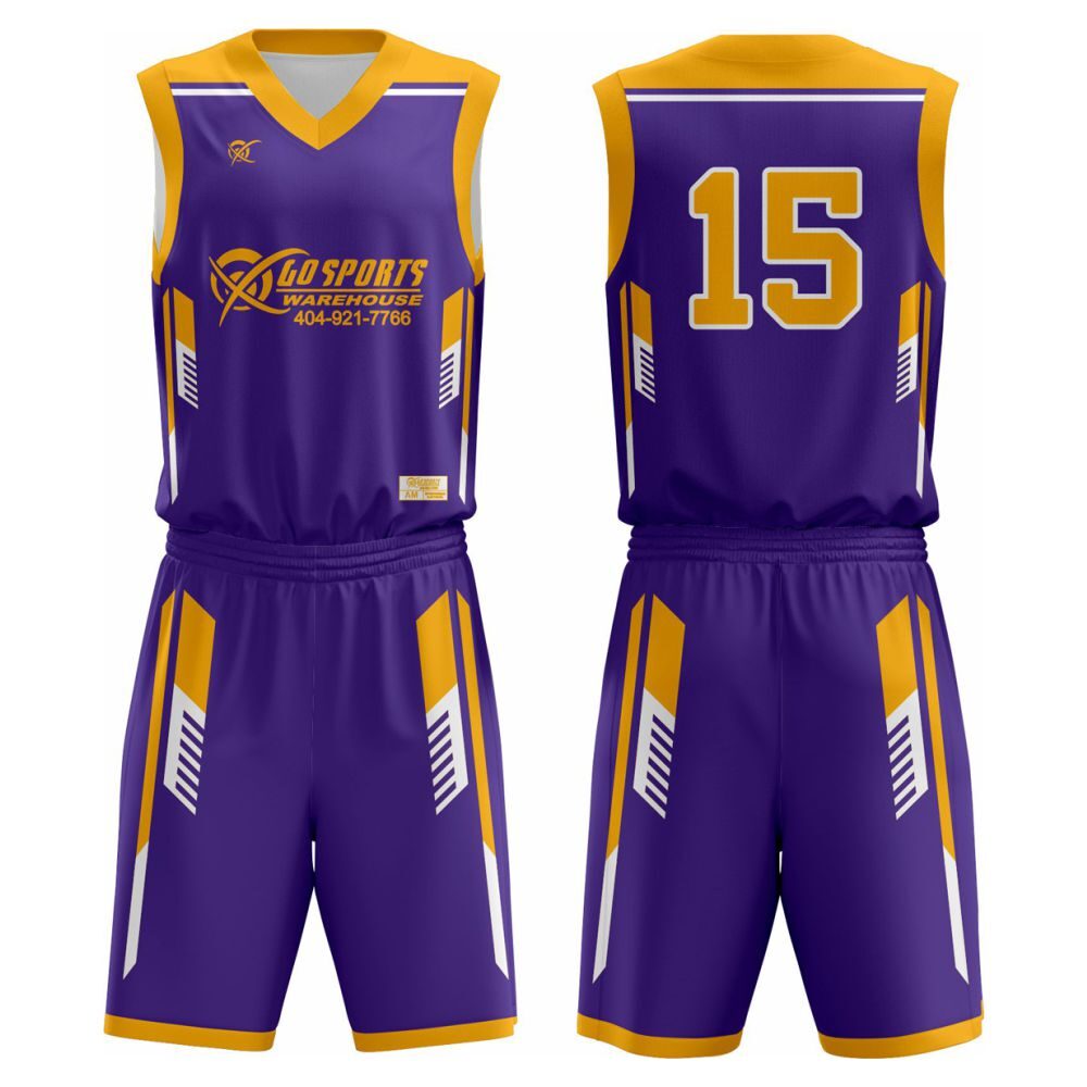 Sublimated Basketball Uniform